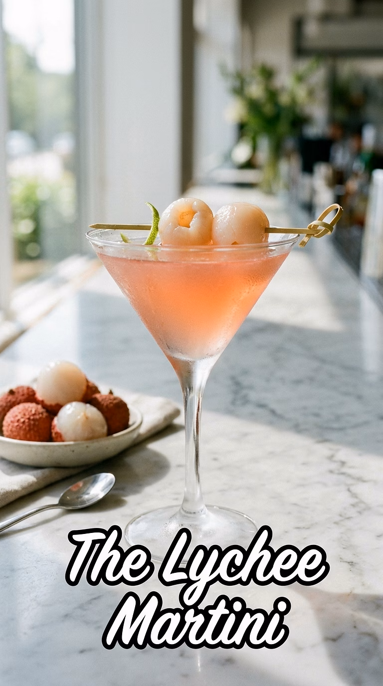 The Lychee Martini