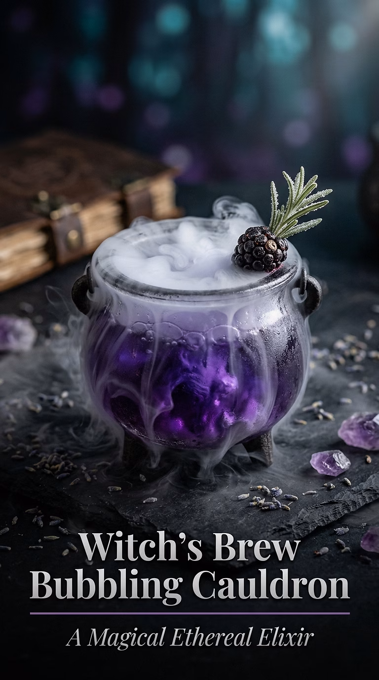 Witch's Brew Bubbling Cauldron