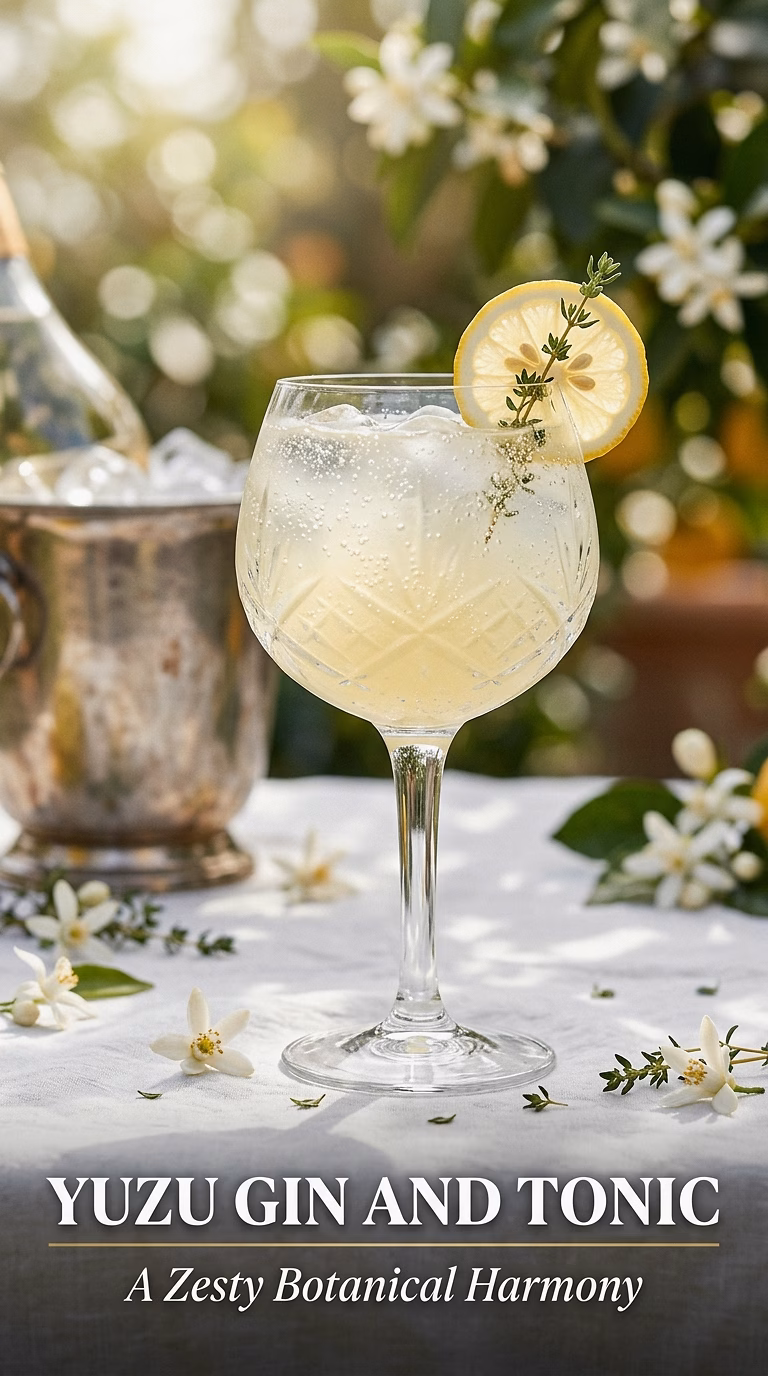 Yuzu Gin And Tonic