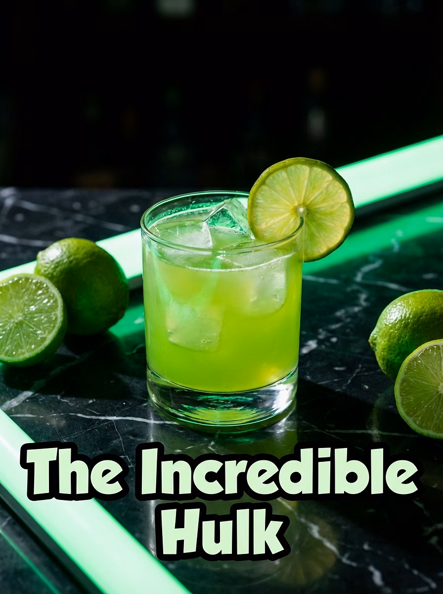 1. 🍹 The Incredible Hulk (The Classic Crowd-Pleaser)
