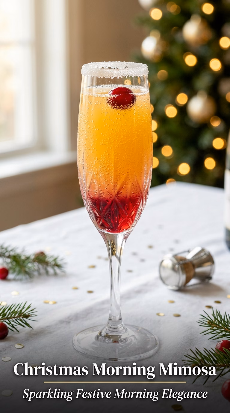 Christmas Morning Mimosa Bar
