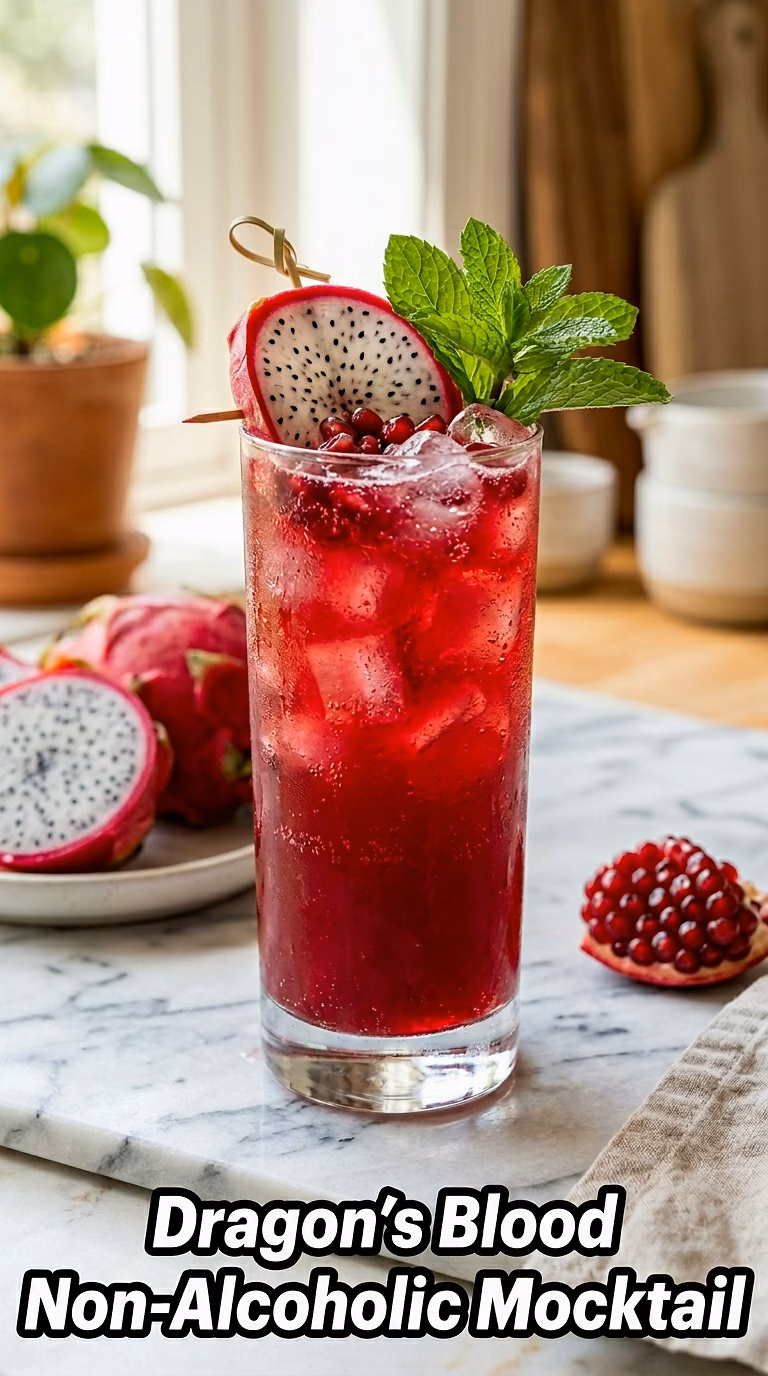 Dragon's Blood Non-Alcoholic Mocktail