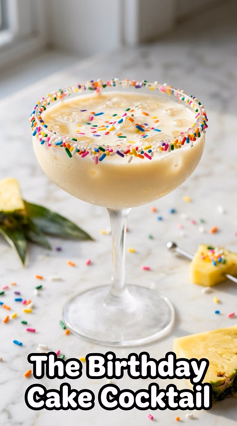 The Birthday Cake Cocktail