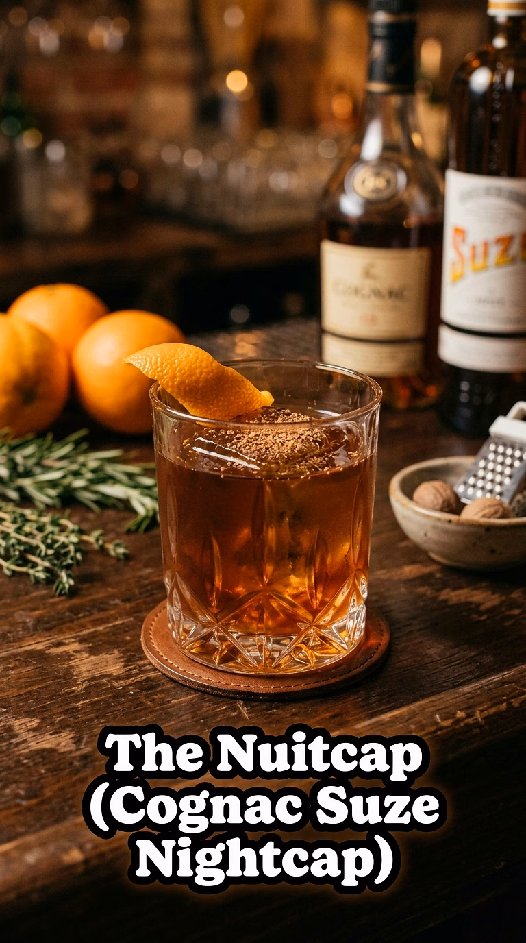 The Nuitcap (Cognac Suze Nightcap)