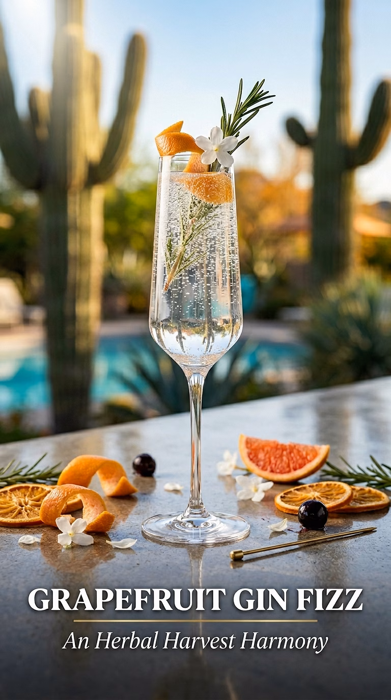 White Claw Grapefruit Rosemary Gin Fizz