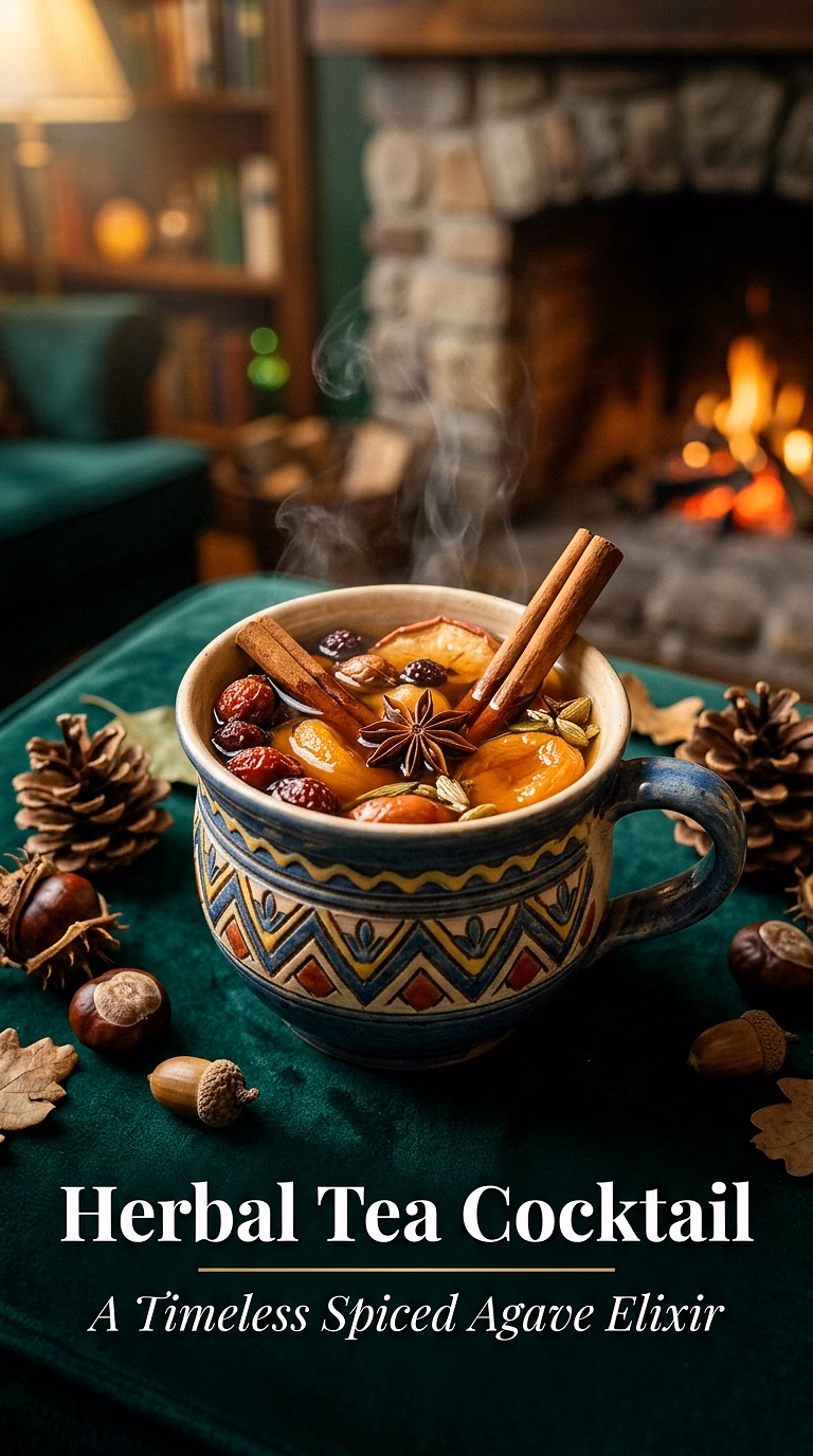 Carpathian Herbal Tea Cocktail (Troyanska)