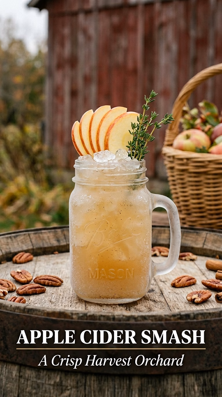 Apple Cider Bourbon Smash