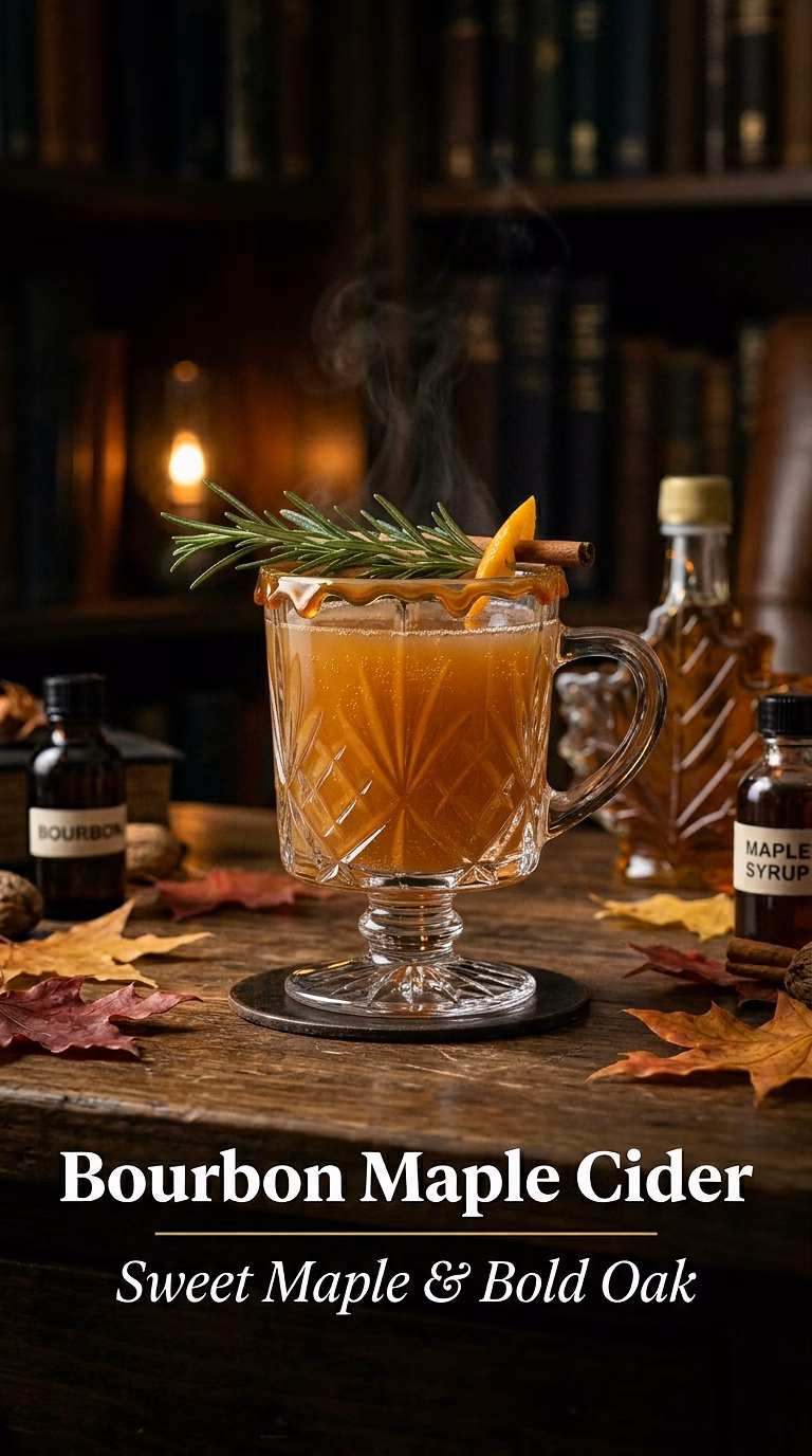 Bourbon Maple Hot Apple Cider