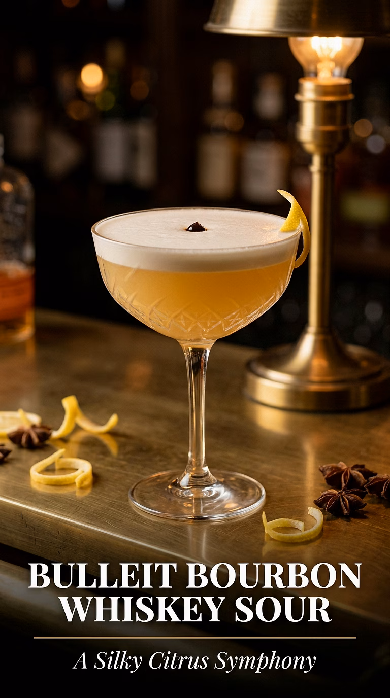 Bulleit Bourbon Whiskey Sour