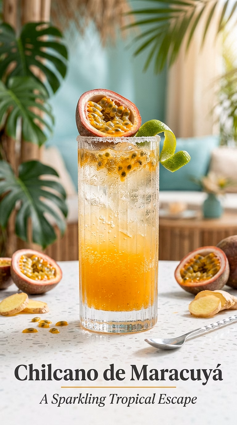 Chilcano de Maracuyá (Passion Fruit Chilcano)