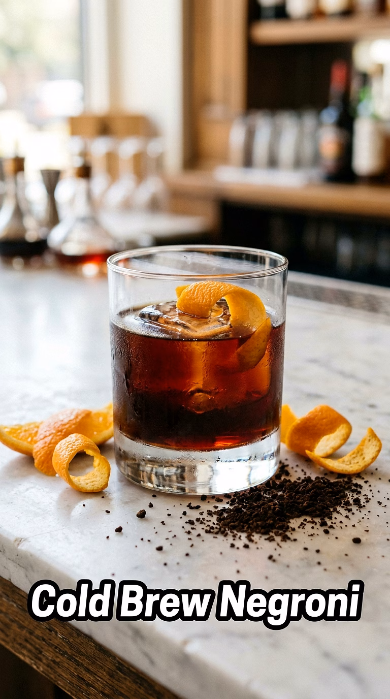 Cold Brew Negroni