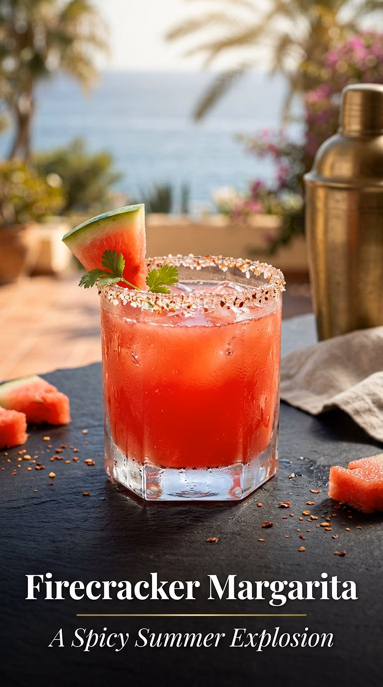 Firecracker Watermelon Margarita
