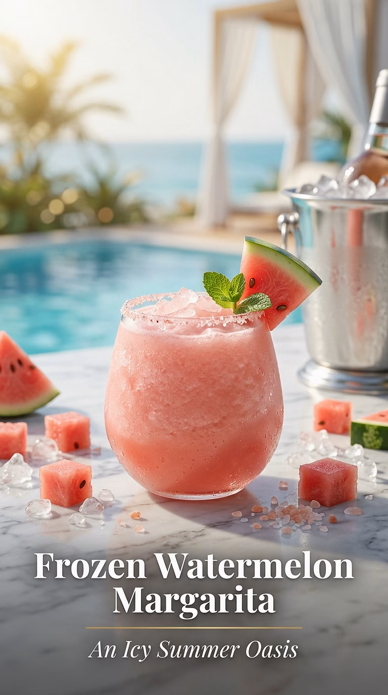 Frozen Watermelon Margarita