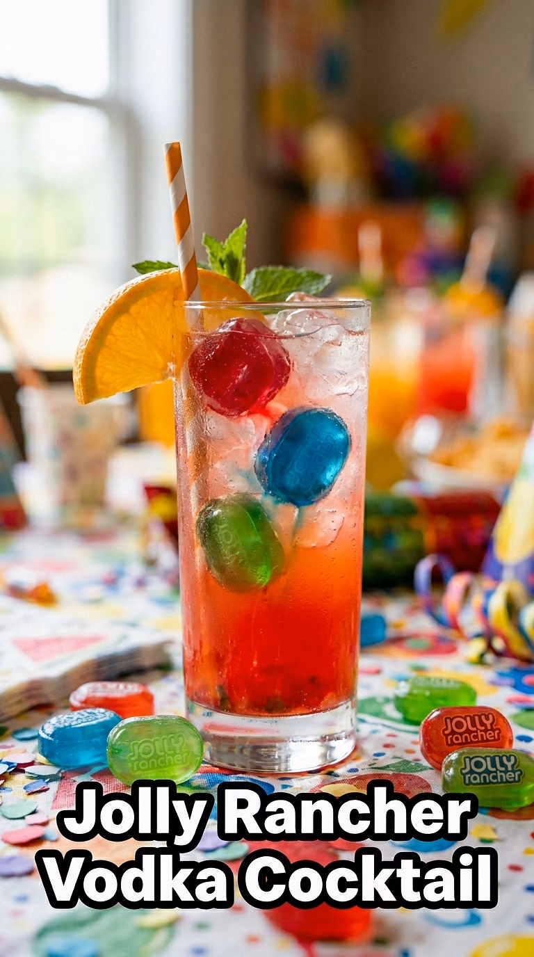 Jolly Rancher Vodka Cocktail