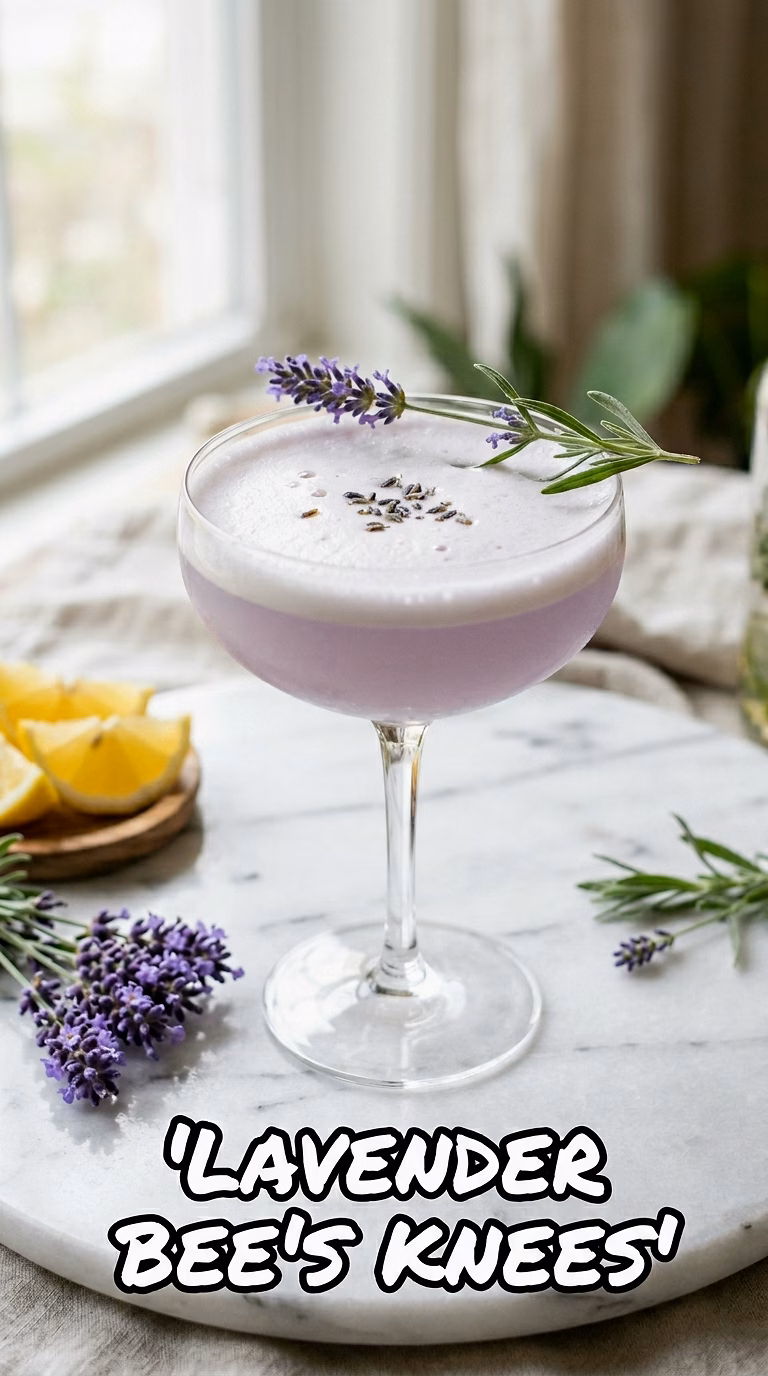 Lavender Bee's Knees