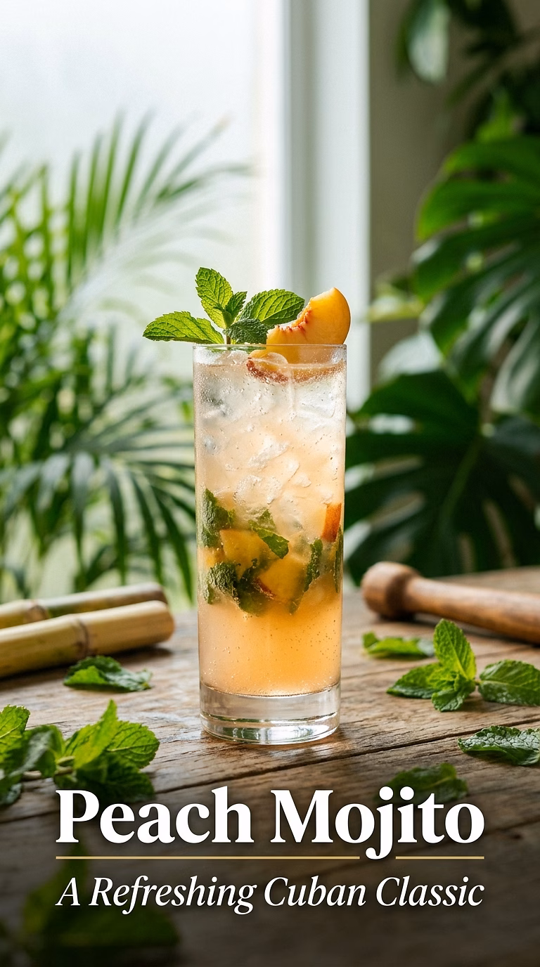 Peach Mojito