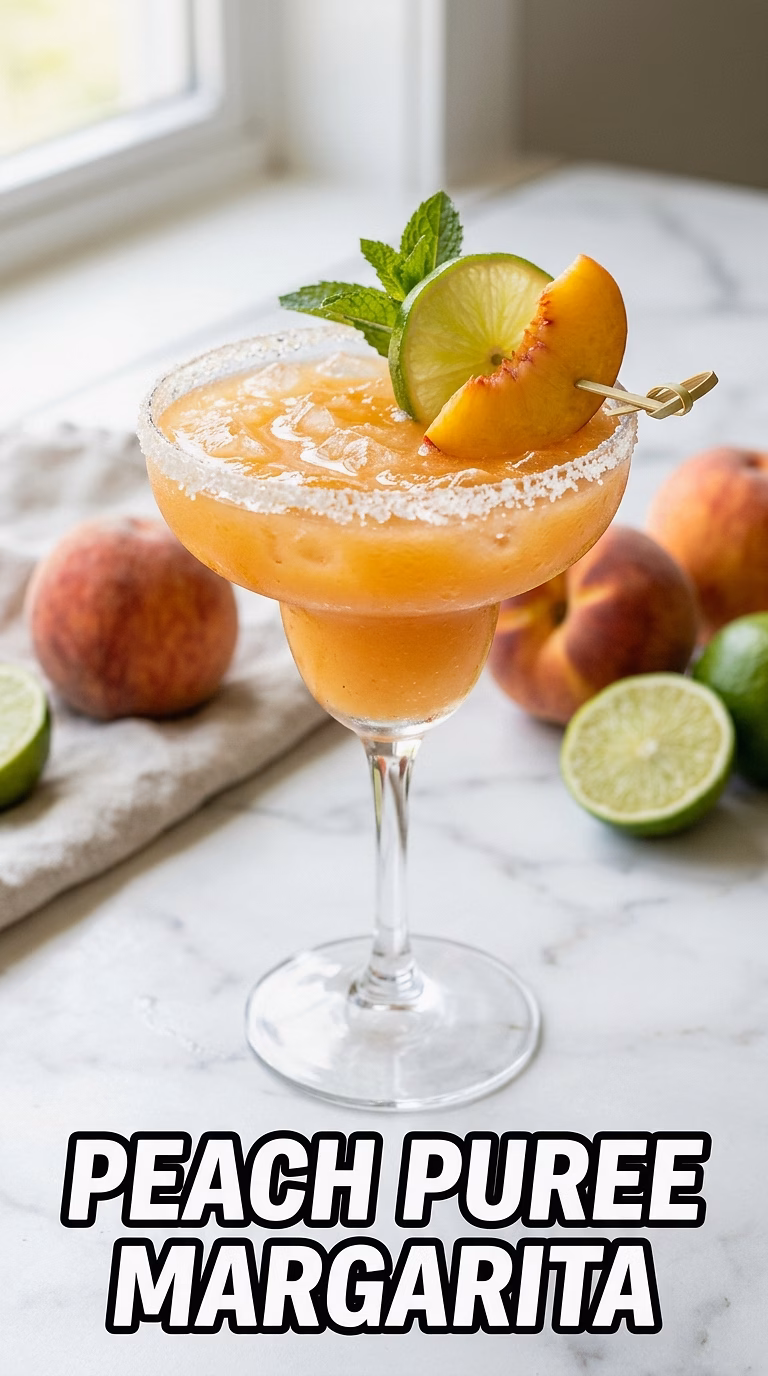 Peach Puree Margarita