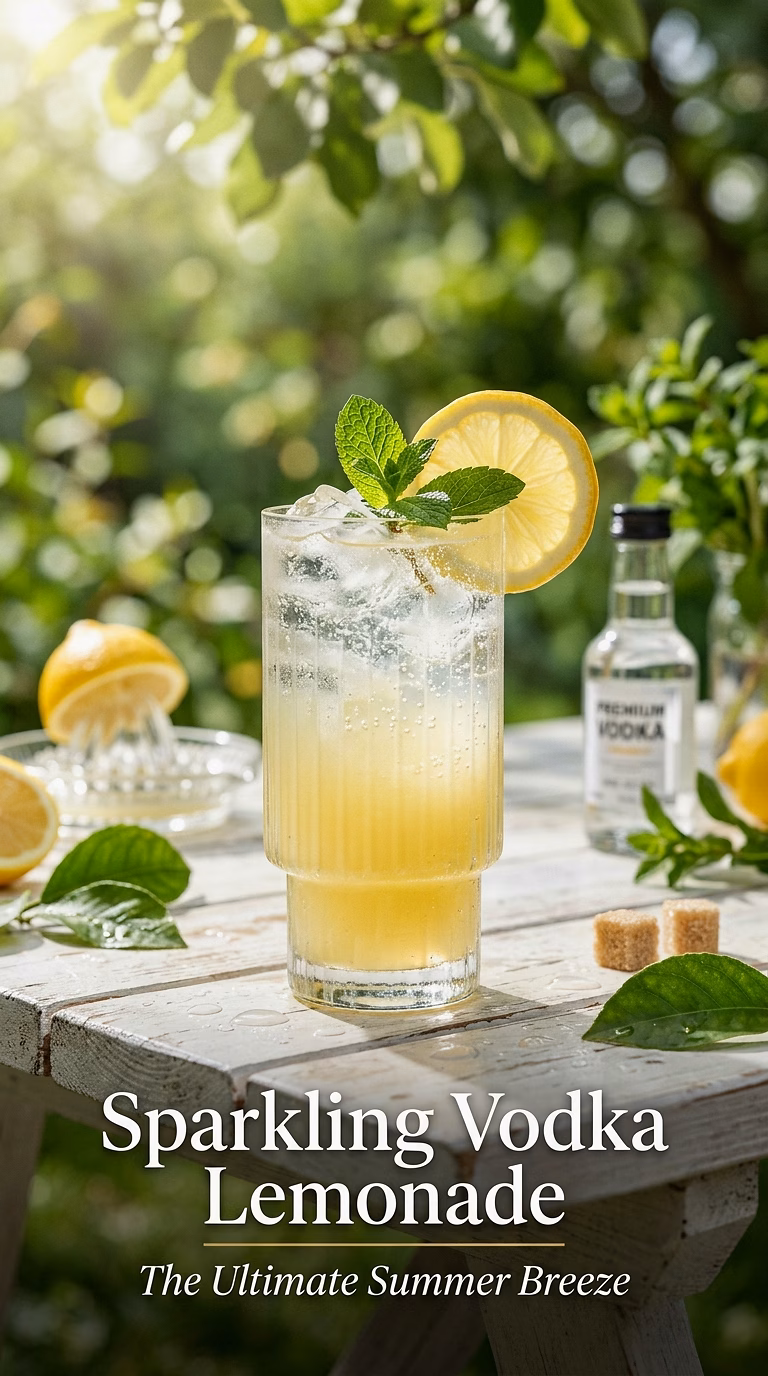 Sparkling Vodka Lemonade