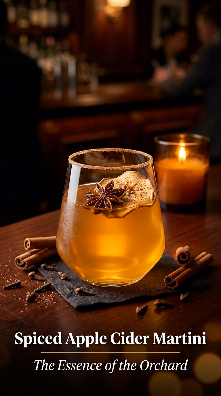 Spiced Apple Cider Martini