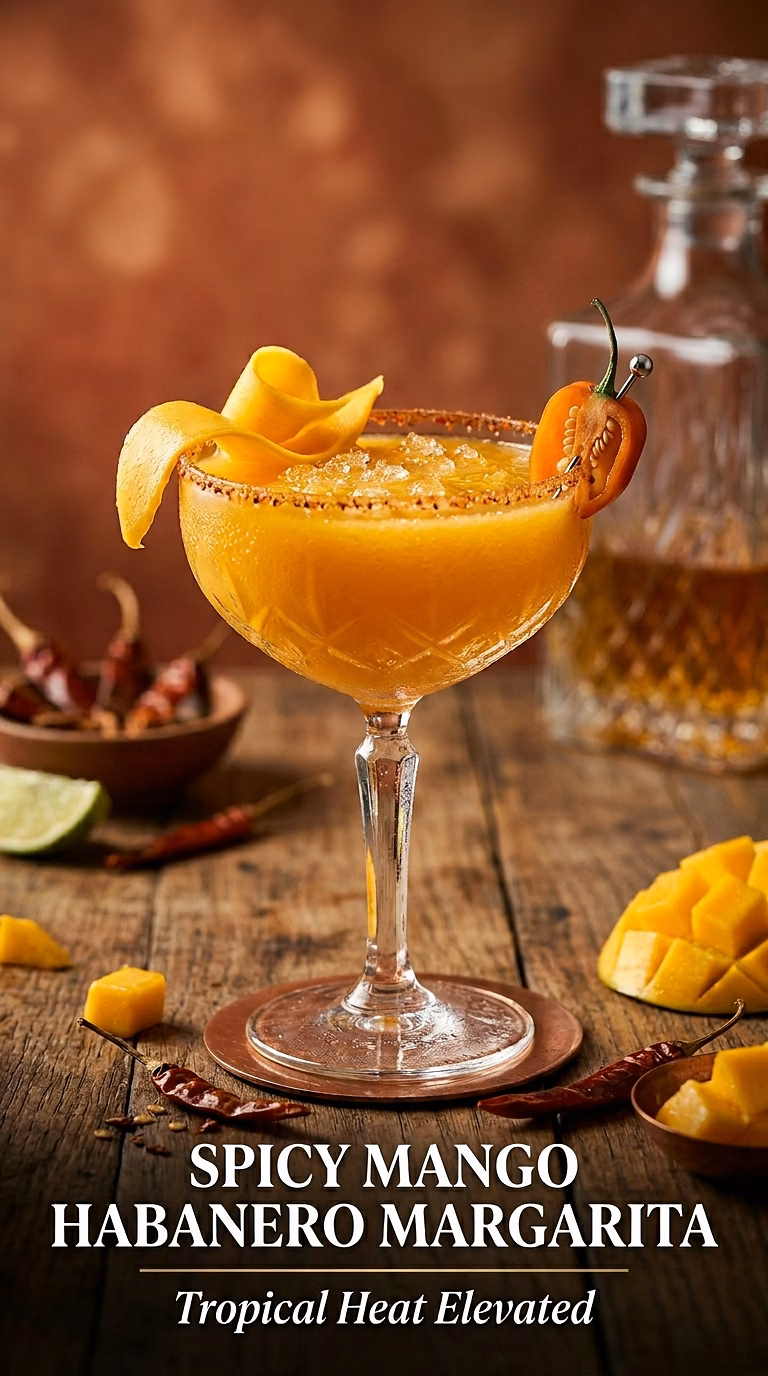 Spicy Mango Habanero Margarita