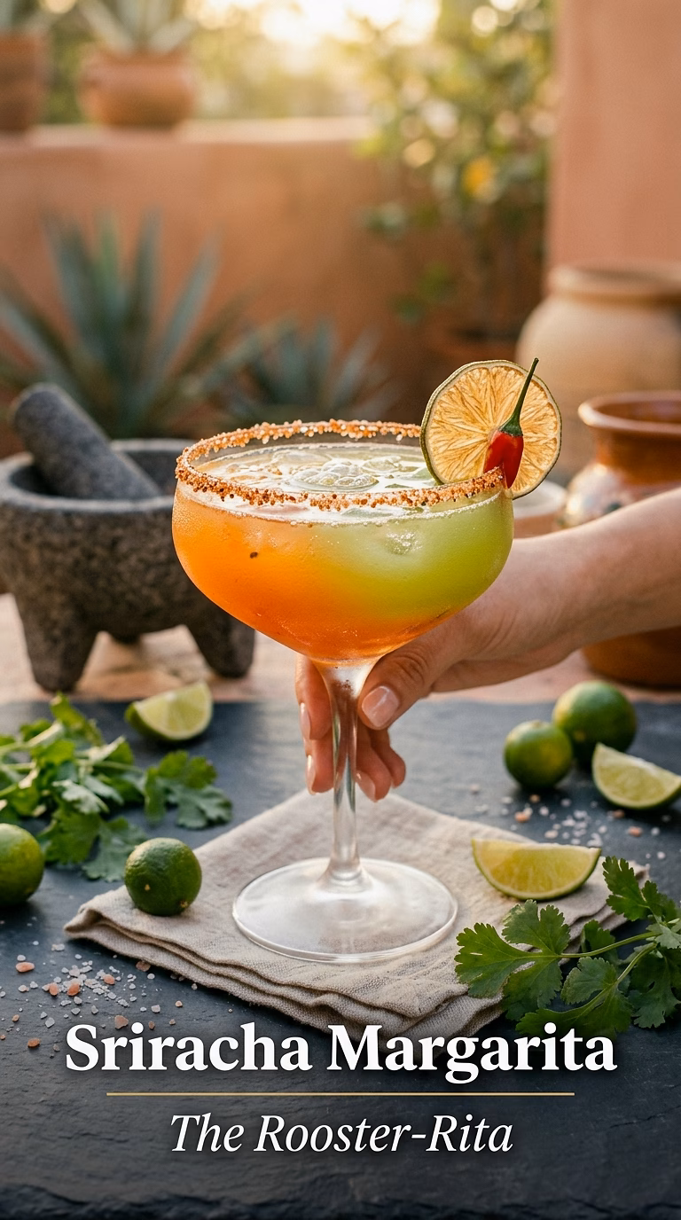 Sriracha Margarita (The Rooster-Rita)