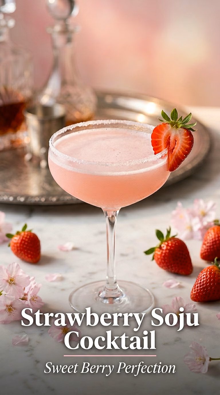 Strawberry Soju Cocktail