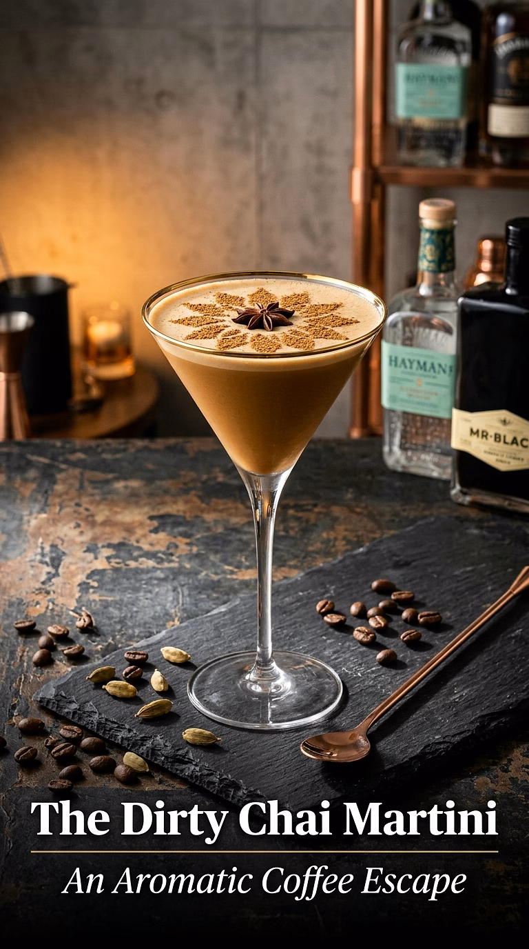 The Dirty Chai Martini
