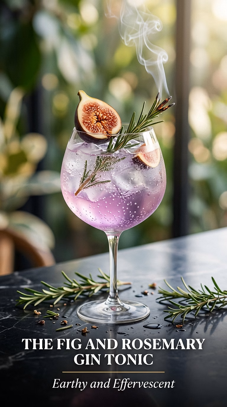 The Fig and Rosemary Gin Tonic