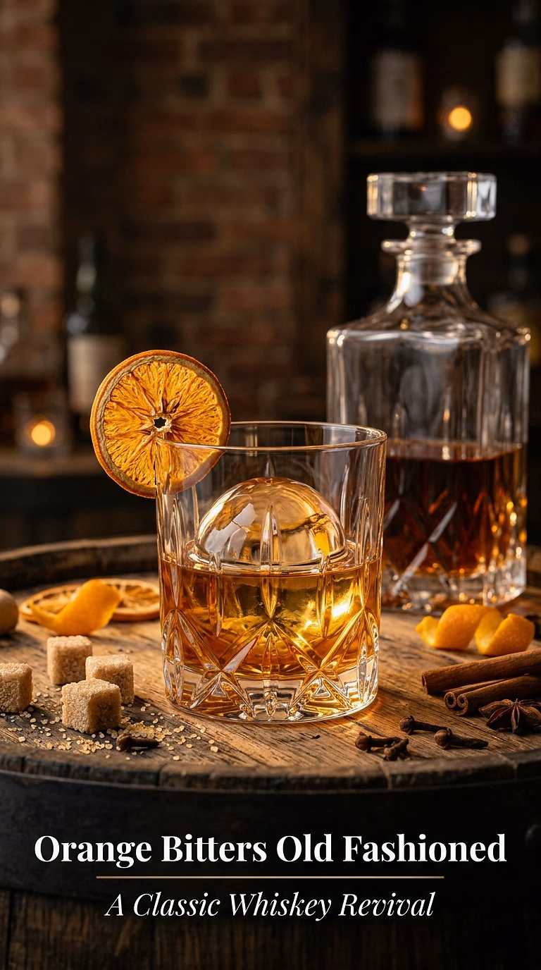 The Orange Bitters Old Fashioned