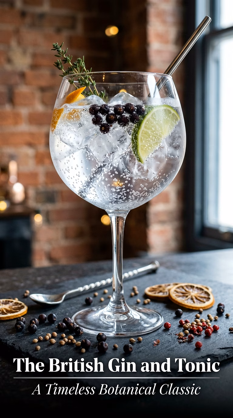 The Quintessential British Gin and Tonic