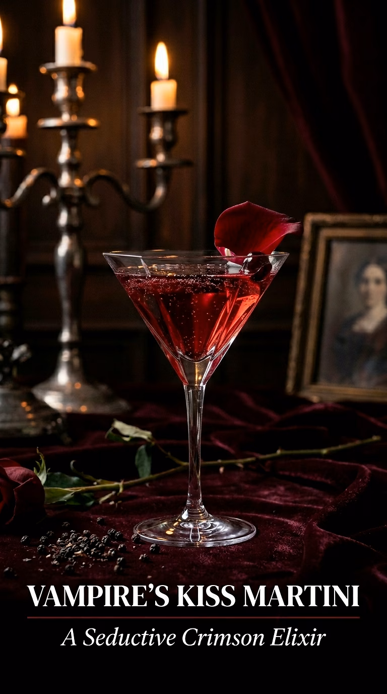 Vampire's Kiss Martini