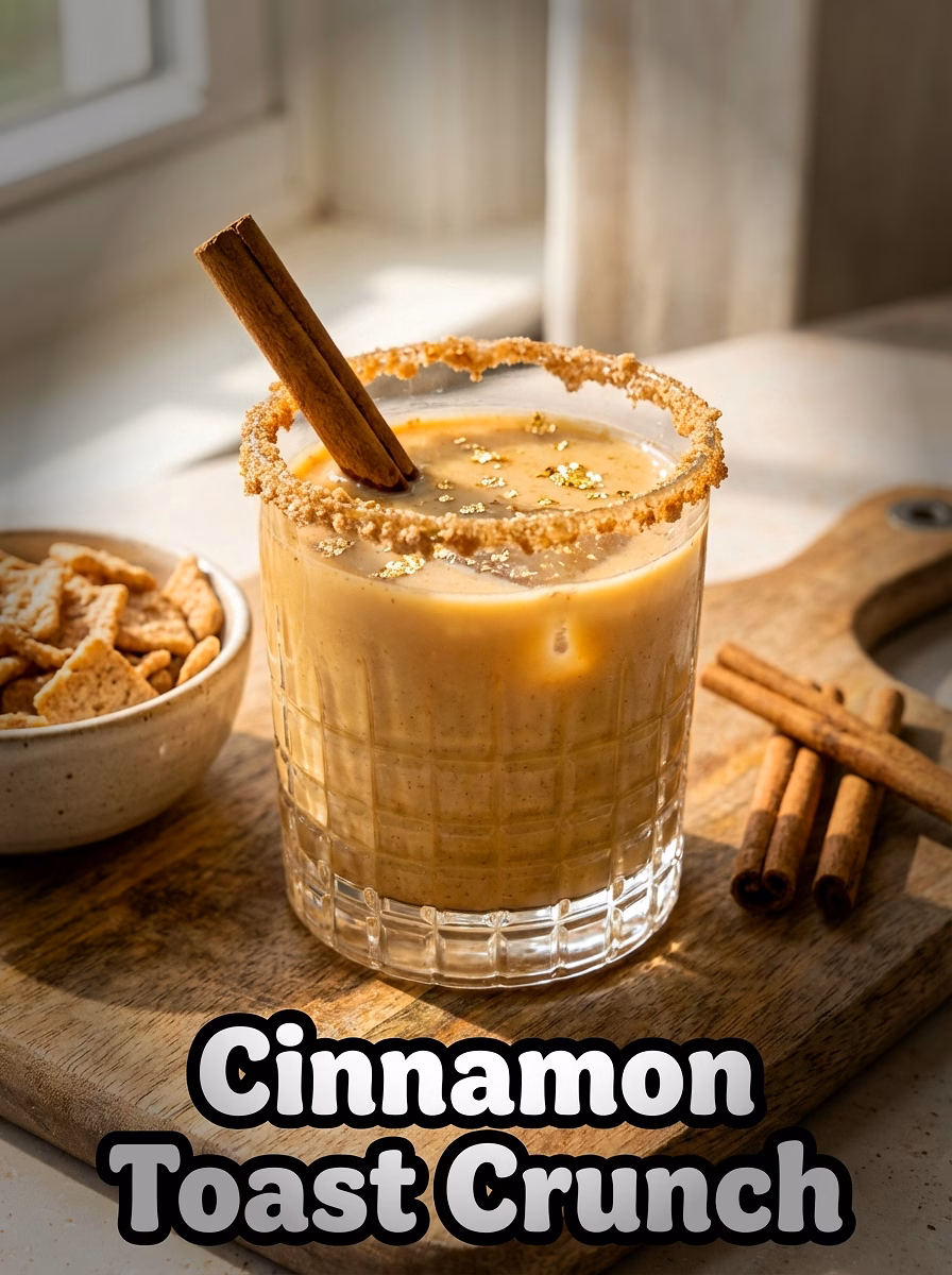 2. 🥣 Cinnamon Toast Crunch — Nostalgia in a Glass