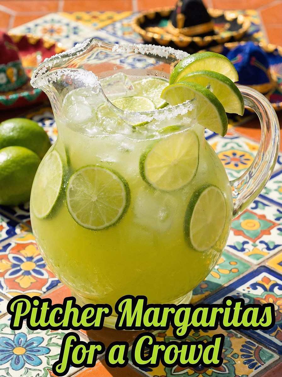 Pitcher Margaritas for a Crowd