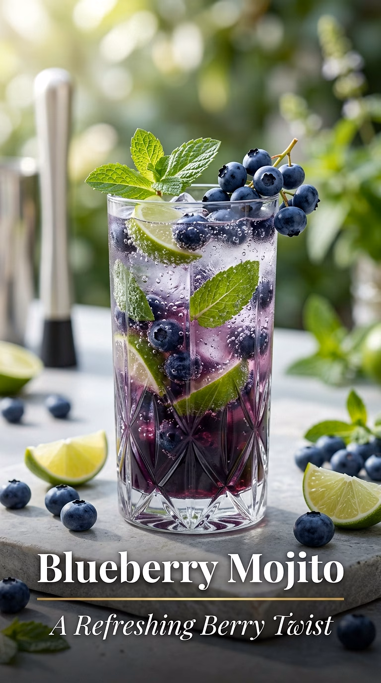 Blueberry Mojito