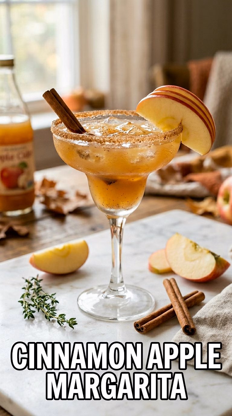 Cinnamon Apple Margarita