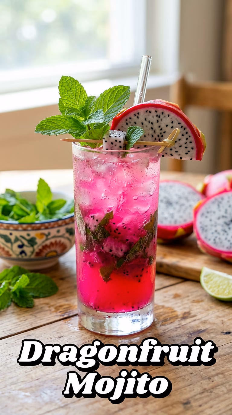 Dragonfruit Mojito