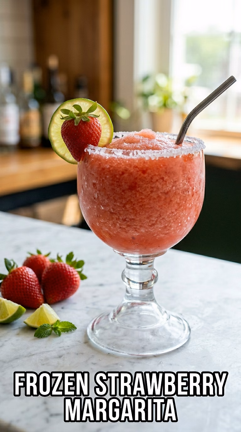 Frozen Strawberry Margarita