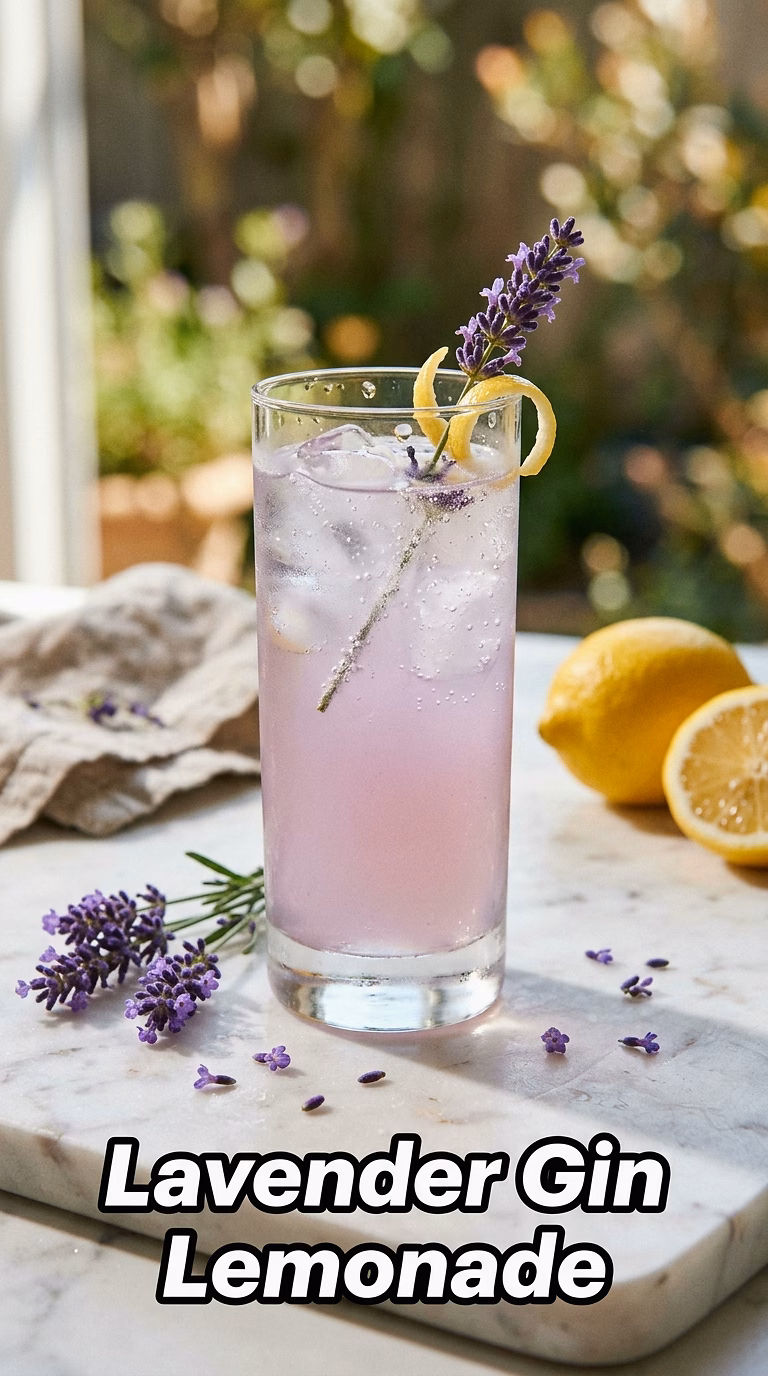 Lavender Gin Lemonade
