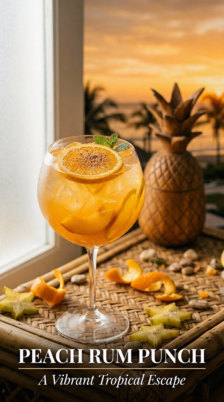 Peach Rum Punch