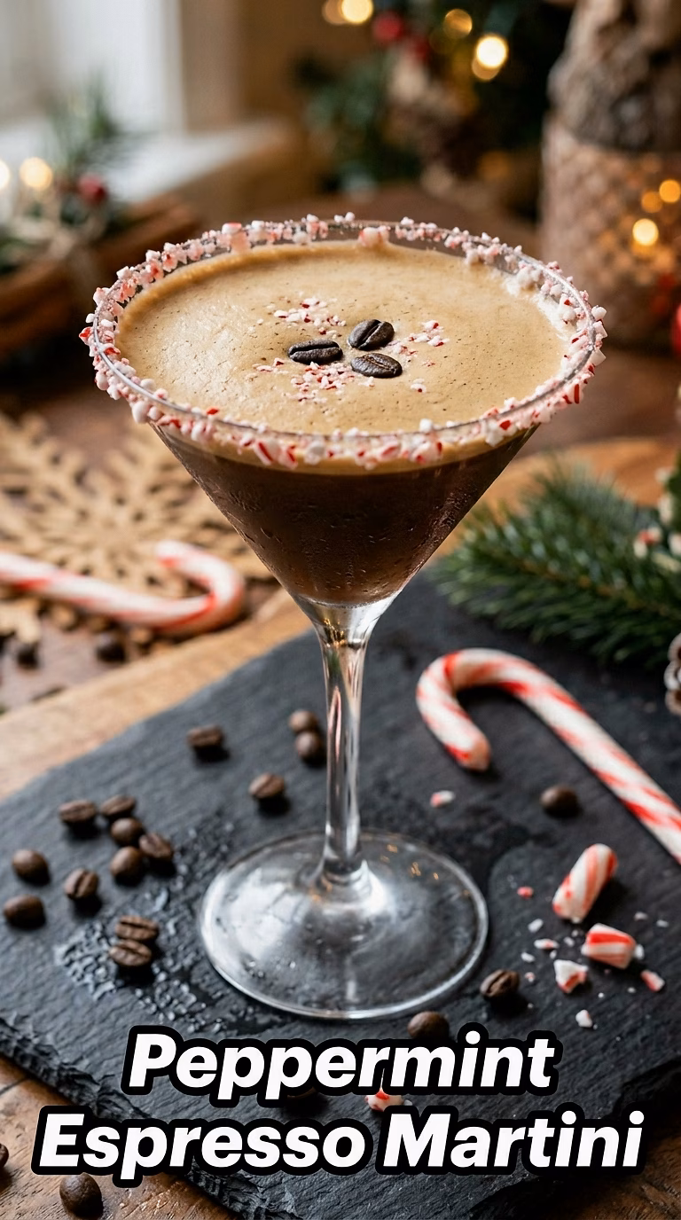 Peppermint Espresso Martini