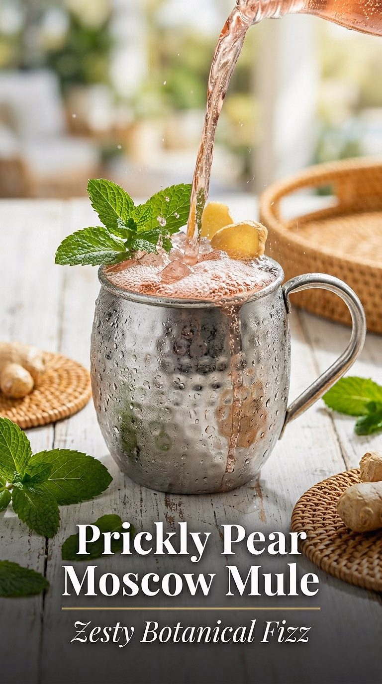 Prickly Pear Moscow Mule