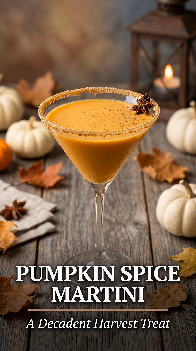 Pumpkin Spice Martini