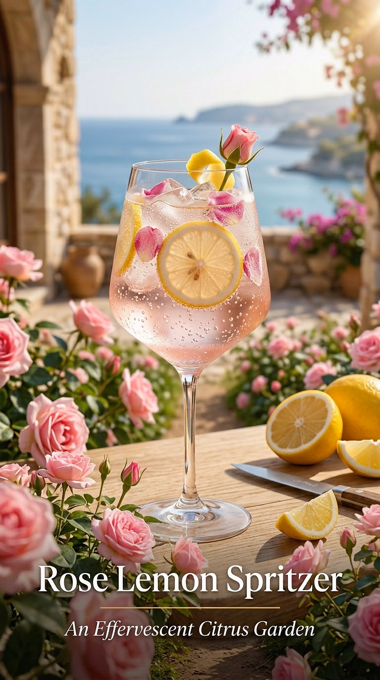 Rose Lemon Spritzer