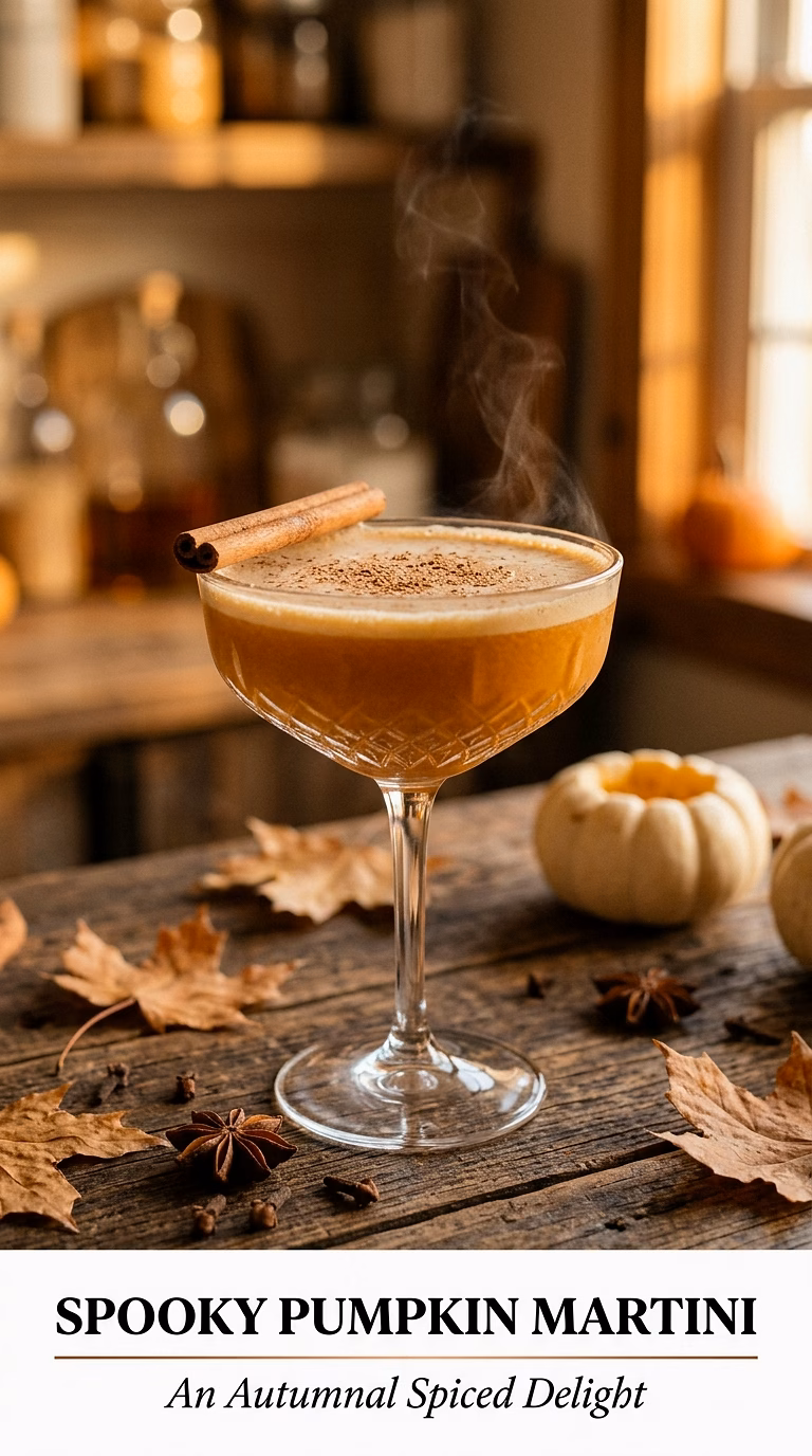 Spooky Pumpkin Martini