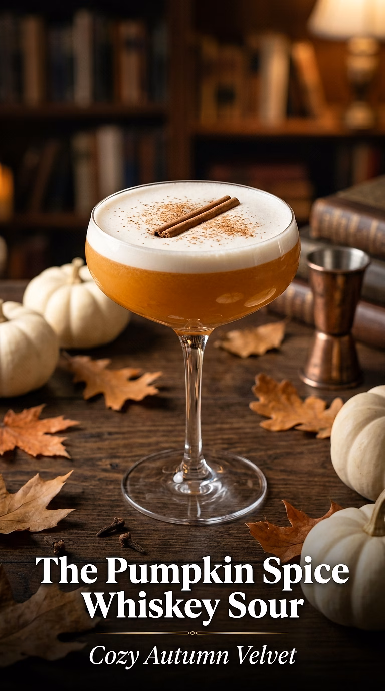 The Pumpkin Spice Whiskey Sour