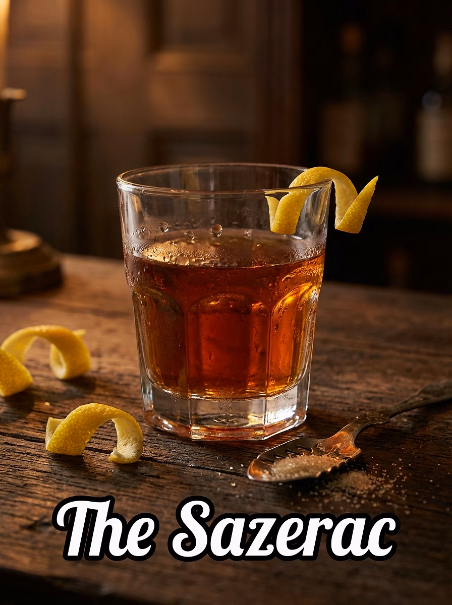 3. 🍋 The Sazerac