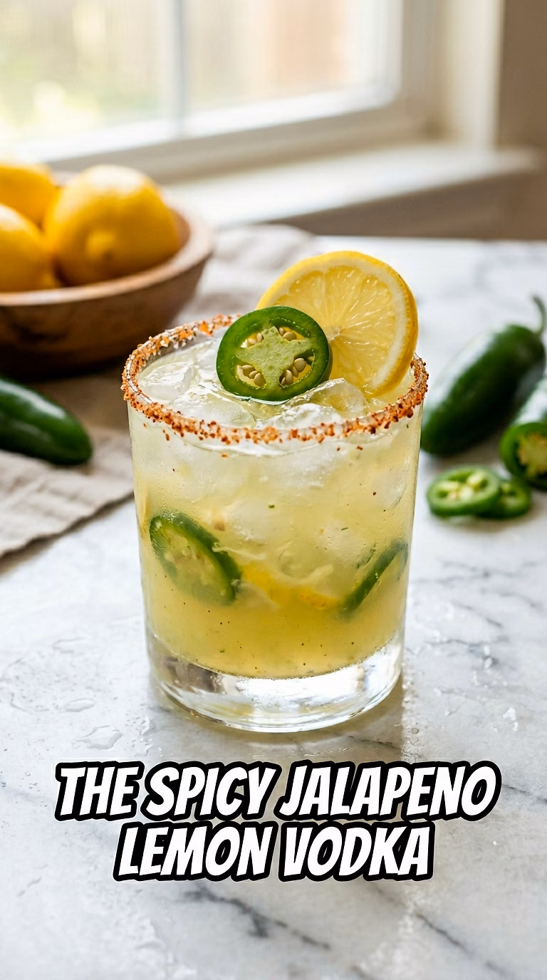 The Spicy Jalapeño Lemon Vodka
