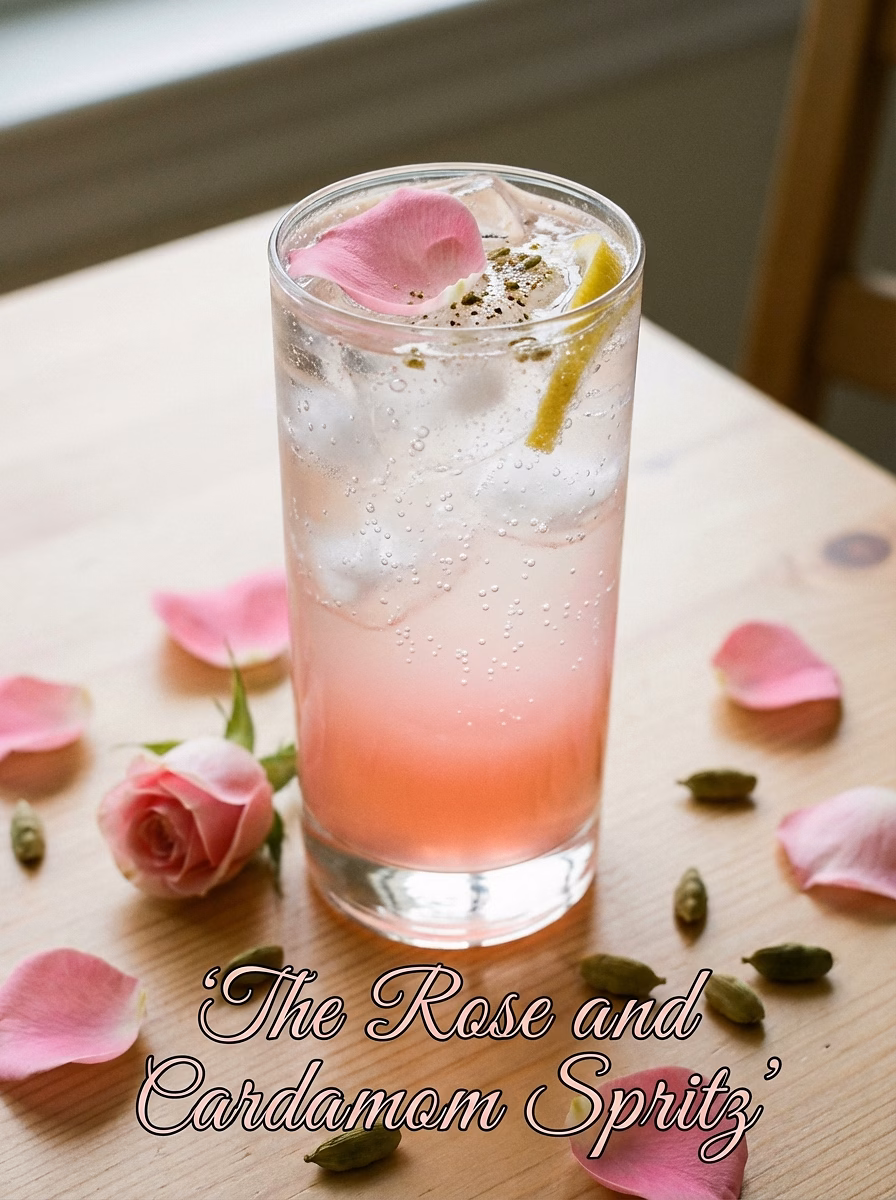 The Rose and Cardamom Spritz