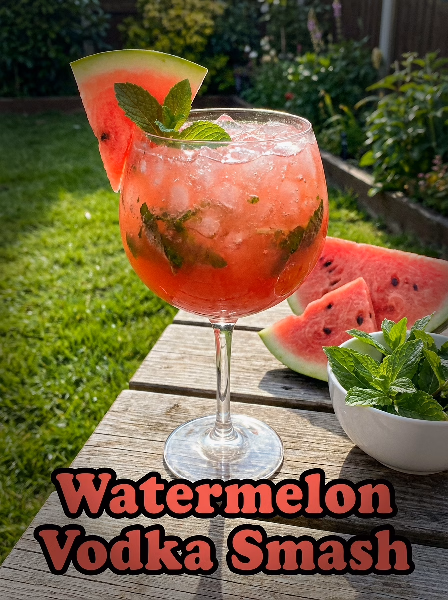 Watermelon Vodka Smash