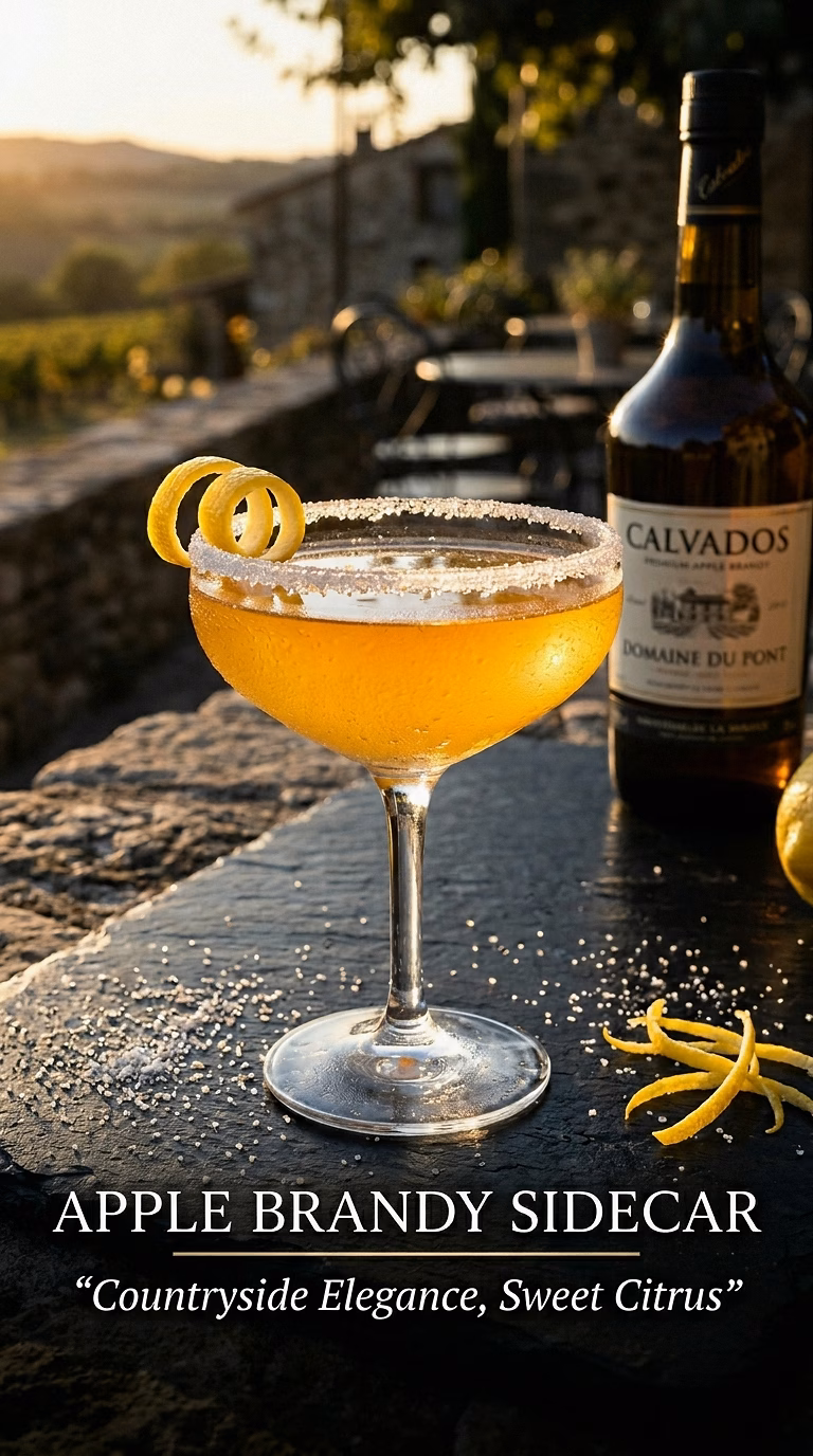 Apple Brandy Sidecar